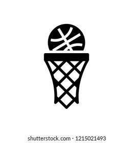 Vector icon for Basketball