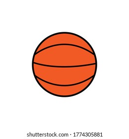 
Vektorsymbol eines Basketballs auf EPS10
