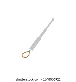vector icon, baton white background