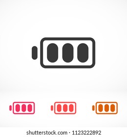 vector icon battery
