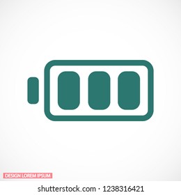 vector icon battery