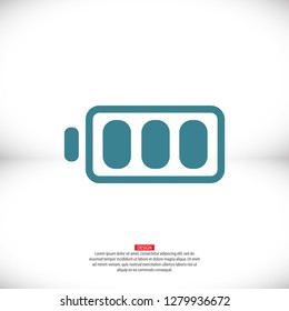 vector icon battery