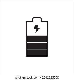 
vector icon of a battery being charged