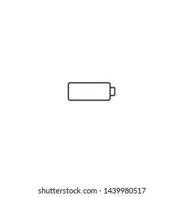 vector icon battery . Lorem Ipsum Illustration design