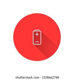 vector icon battery . Lorem Ipsum Illustration design