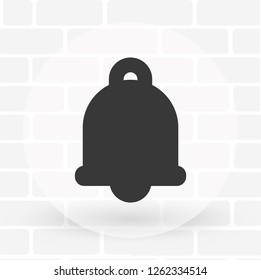 Vector icon bell 10 EPS