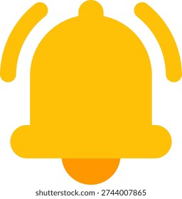 vector icon bell. notification, sound
