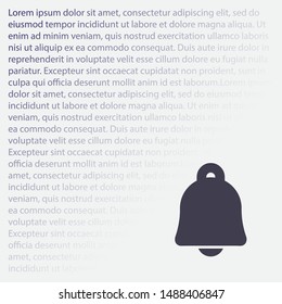 Vector icon belle 10 EPS . Lorem Ipsum Illustration design
