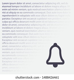 Vector icon belle 10 EPS . Lorem Ipsum Illustration design