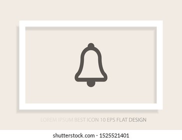 Vector icon belle 10 EPS . Lorem Ipsum Illustration design