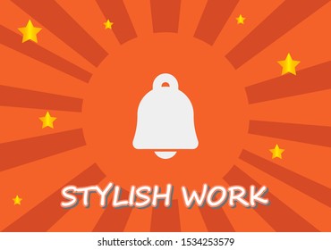Vector icon belle 10 EPS . Lorem Ipsum Illustration design