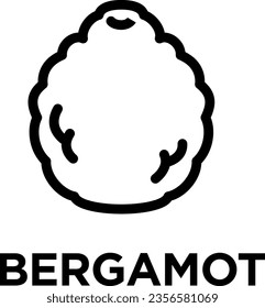 Vektorsymbol von Bergamottenfrüchten
