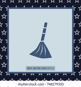 Vector icon besom