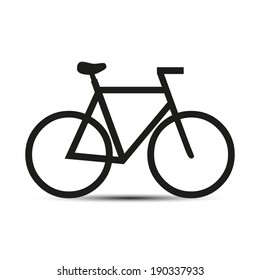 Vector icon Bicycle icon