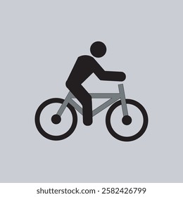 vector icon bicyle illustration design 