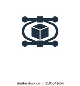 Vector icon. Black filled vector illustration. Vector symbol on white background. Can be used in web and mobile.