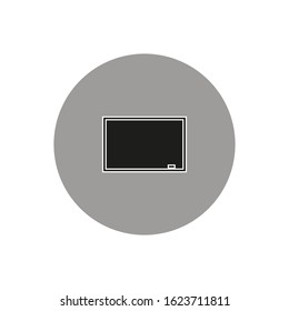 vector icon, with blackboard shape