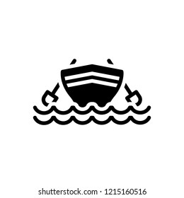 Vector icon for Boat