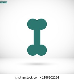 Vector icon a bone to a dog 10 EPS