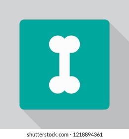 Vector icon a bone to a dog 10 EPS