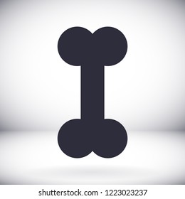 Vector icon a bone to a dog 10 EPS