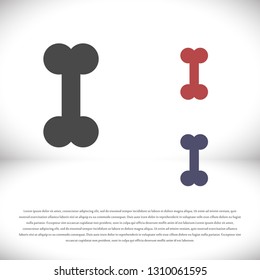 Vector icon a bone to a dog 10 EPS