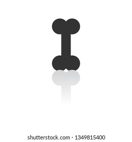 Vector icon a bone to a dog 10 EPS