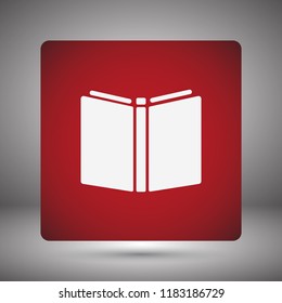 Vector icon book 10 EPS