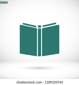 Vector icon book 10 EPS