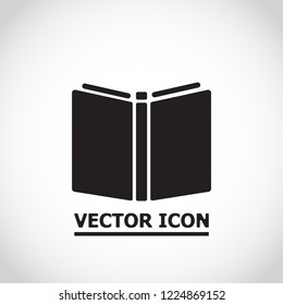 Vector icon book 10 EPS