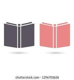 Vector icon book 10 EPS