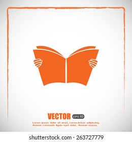 Vector icon book