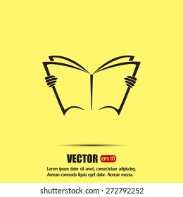 Vector icon book