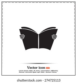 Vector icon book