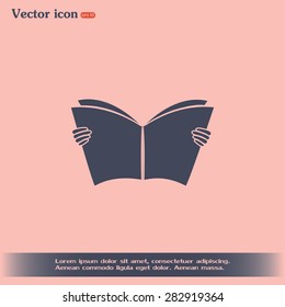 Vector icon book