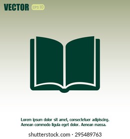 Vector icon book