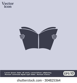 Vector icon book