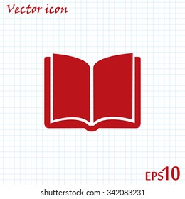 Vector icon book