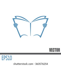 Vector icon book