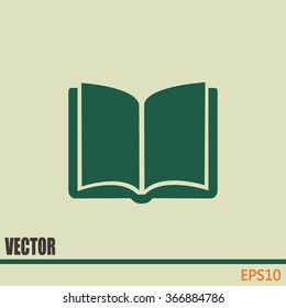 Vector icon book