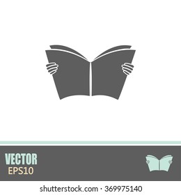 Vector icon book