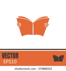 Vector icon book