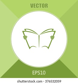 Vector icon book
