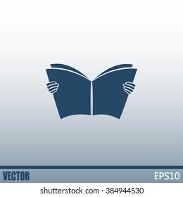 Vector icon book