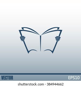 Vector icon book