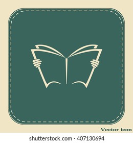 Vector icon book