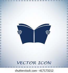 Vector icon book