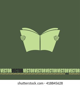 Vector icon book