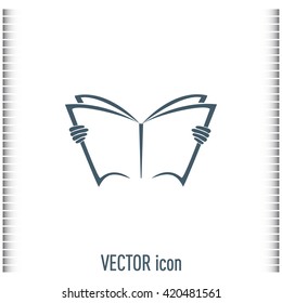 Vector icon book