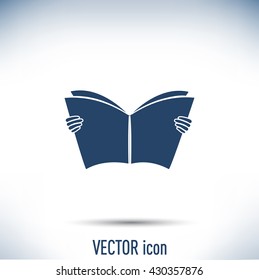 Vector icon book